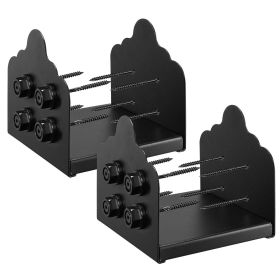 VEVOR 8x8 Post Base 2 Pcs, Inner Size 7.9x7.5 inch / 200x190 mm Post Brackets, Heavy Duty Carbon Steel Decking Posts